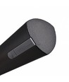 Wiederaufladbare LED Tischleuchte innen/außen - Schwarz, 40cm hoch, 3-Stufen dimmbar, IP44
