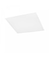 62x62 LED Panel, 40W - UGR19, 90°, weißer Rahmen, Backlit