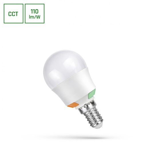 E14 LED Tropfenlampe G45 - 2W/4W/6W, 3-Stufen CCT, Spectrum LED
