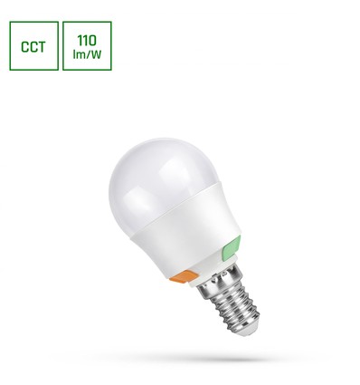 E14 LED Tropfenlampe G45 - 2W/4W/6W, 3-Stufen CCT, Spectrum LED