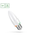 E27 6W LED Kerzenlampe - C37, CCT, 3-in-1 Lichtfarbe, inkl. Leuchtmittel