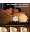 Wake-up Light Lichtwecker, Sonnenaufgangseffekt - Bluetooth 5.3 Lautsprecher, Schlafklänge, dimmbar