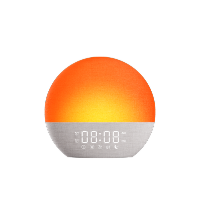 Wake-up Light Lichtwecker, Sonnenaufgangseffekt - Bluetooth 5.3 Lautsprecher, Schlafklänge, dimmbar