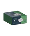 Demo: 30W Ø20 cm Einbaustrahler RA90 - Ausschnitt: Ø18 cm, Maße: Ø20 cm, CCT - 3 Lichtfarben, 3-in-1, weißer Rand