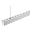 120cm 38/32/24W Lichtleiste - CCT, Weiß, Bürolampe, inkl. Seilaufhängung