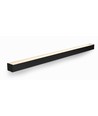 120cm 38/32/24W LED Lichtleiste - CCT, Schwarz, Büroleuchte, inkl. Seilaufhängung