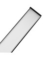 120cm 38/32/24W LED Lichtleiste - CCT, Schwarz, Büroleuchte, inkl. Seilaufhängung