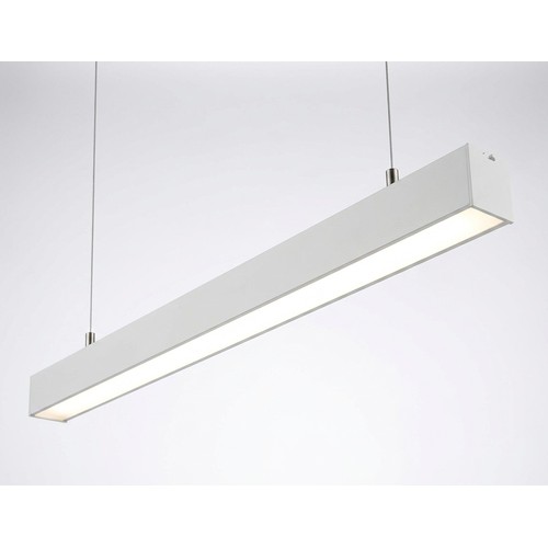 120cm 38/32/24W Lichtleiste - CCT, Weiß, Bürolampe, inkl. Seilaufhängung