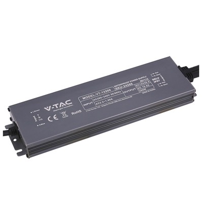 200W / 12V DC Netzteil für LED-Streifen - 16,6A, IP67 wasserdicht