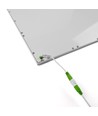 60x60 LED Panel 36W + Zigbee Treiber - UGR19, RA92, dimmbar über Zigbee, weißer Rand