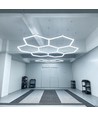 240W RA95 Hexagon LED 7 Felder Komplettset - Inkl. Netzanschluss