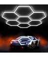 240W RA95 Hexagon LED 7 Felder Komplettset - Inkl. Netzanschluss