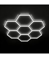240W RA95 Hexagon LED 7 Felder Komplettset - Inkl. Netzanschluss