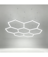 240W RA95 Hexagon LED 7 Felder Komplettset - Inkl. Netzanschluss
