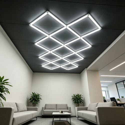 320W RA92 Hexagon LED 14 Felder Komplettset - Inkl. Stromanschluss