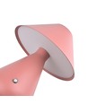 Wiederaufladbare LED Tischleuchte - Pink, Ø16cm, 21,5cm hoch, Touch dimmbar, 3-in-1, IP20