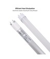 120cm / 18,5W dimmbare T8-PRO120 LED-Röhre - 1-10V dimmbar