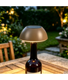 Wiederaufladbare LED Flaschenleuchte - Kaffeebraun, CCT, Touch-dimmbar, IP54
