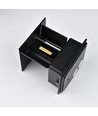 3W CUBIC PRO Wandleuchte - IP65, Schwarz, durchschleifbar, verstellbar, eckig, Außen, inkl. Leuchtmittel