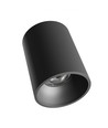 LED Deckenstrahler, Watt einstellbar - Aufbau, 14W-27W, IP44, RA90, UGR19, 5 Jahre Garantie, schwarz