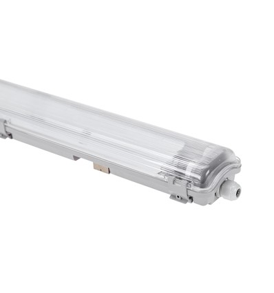 60cm Limea T8 LED-Armatur, durchverdrahtet - Für 2x 60cm LED-Röhren, IP65 wasserdicht