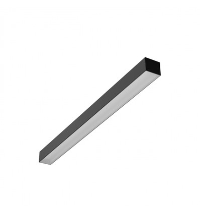 60cm Bürolampe, Einstellbare Watt & CCT - 3 Lichtfarben, 10W/15W/20W, 5 Jahre Garantie, schwarz