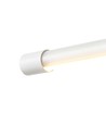 126cm dimmbare Esstischlampe - Weiß, 18W LED, inkl. Seilaufhängung