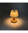 Wiederaufladbare LED-Tischleuchte - Stoff, Touch-dimmbar, CCT, IP20