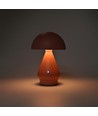 Wiederaufladbare LED-Tischleuchte - Pink, Ø15cm, 22cm hoch, Touch dimmbar, 3in1, IP20