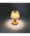 Wiederaufladbare LED-Tischleuchte - Stoff, Touch-dimmbar, CCT, IP20