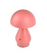 Wiederaufladbare LED-Tischleuchte - Pink, Ø15cm, 22cm hoch, Touch dimmbar, 3in1, IP20