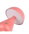 Wiederaufladbare LED-Tischleuchte - Pink, Ø15cm, 22cm hoch, Touch dimmbar, 3in1, IP20