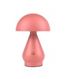 Wiederaufladbare LED-Tischleuchte - Pink, Ø15cm, 22cm hoch, Touch dimmbar, 3in1, IP20