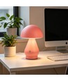 Wiederaufladbare LED-Tischleuchte - Pink, Ø15cm, 22cm hoch, Touch dimmbar, 3in1, IP20