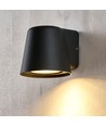 GU10 Wandleuchte - Schwarz, IP65, Innen/Außen, ohne Leuchtmittel