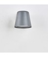 Avero GU10 Wandleuchte - Grau, IP65, Innen/Außen, ohne Leuchtmittel