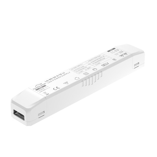 Eaglerise 80W / 24V DC dimmbares Netzteil - 3.3A, IP20, 0-10V, flickerfrei