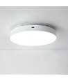 Wiederaufladbare LED Deckenleuchte mit Sensor - Mikrowellensensor, Ø20cm, 6W, CCT, Weiß