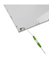 60x60 LED Panel 36W + Zigbee Treiber - Höhe:10mm, UGR19, RA92, dimmbar über Zigbee, weißer Rand
