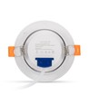 7W Ø10cm LED Einbaustrahler - Lochausschnitt: Ø8 cm, Maße: Ø10 cm, Integrierter Treiber