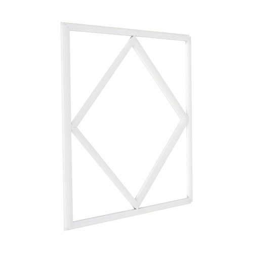 60x60 V-Tac 64W LED Panel Diamond-in-Square - 595x595mm, Lifud Treiber, flimmerfrei, 6500K