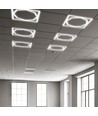 60x60 LED Octagon Borderline Panel, 72W - 6500K, Dual Lifud Treiber, flimmerfrei