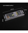 200W / 24V DC Netzteil für LED-Streifen - 8.25A, IP20, Slim-Design
