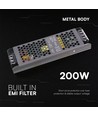 200W / 24V DC Netzteil für LED-Streifen - 8.25A, IP20, Slim-Design