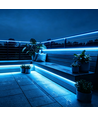 5m 9W/m Blau Slim COB Strip - 230V, IP67 wasserdicht, 296 LED, alle 10cm kürzbar