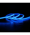 5m 9W/m Blau Slim COB Strip - 230V, IP67 wasserdicht, 296 LED, alle 10cm kürzbar