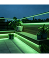 5m 9W/m Grüner Slim COB Strip - 230V, IP67 wasserdicht, 296 LED, alle 10cm kürzbar