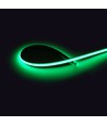5m 9W/m Grüner Slim COB Strip - 230V, IP67 wasserdicht, 296 LED, alle 10cm kürzbar