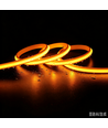 5m 9W/m Gelber Slim COB Strip - 230V, IP67 wasserdicht, 296 LED, alle 10cm kürzbar