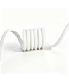 5m 9W/m Gelber Slim COB Strip - 230V, IP67 wasserdicht, 296 LED, alle 10cm kürzbar